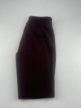 Lularoe Luxe Jacquard Solid Brown Medium Leggings Casual Business Minimalist